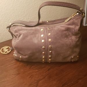 Micheal Kors Suede Bag